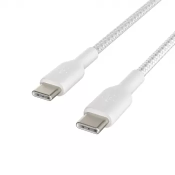 Pintas laidas USB-C USB-C 1 m baltas