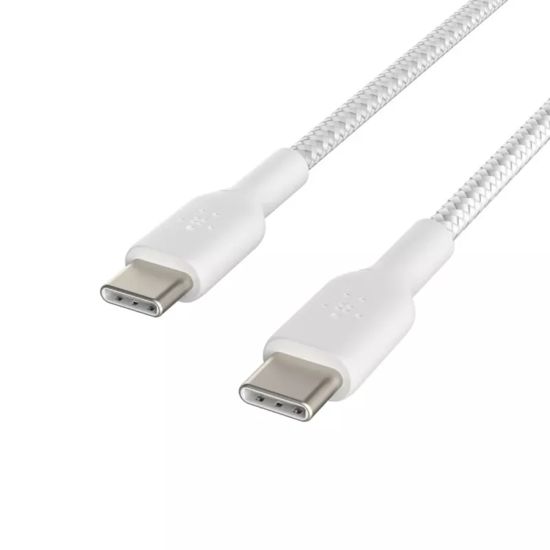 Pintas laidas USB-C USB-C 1 m baltas