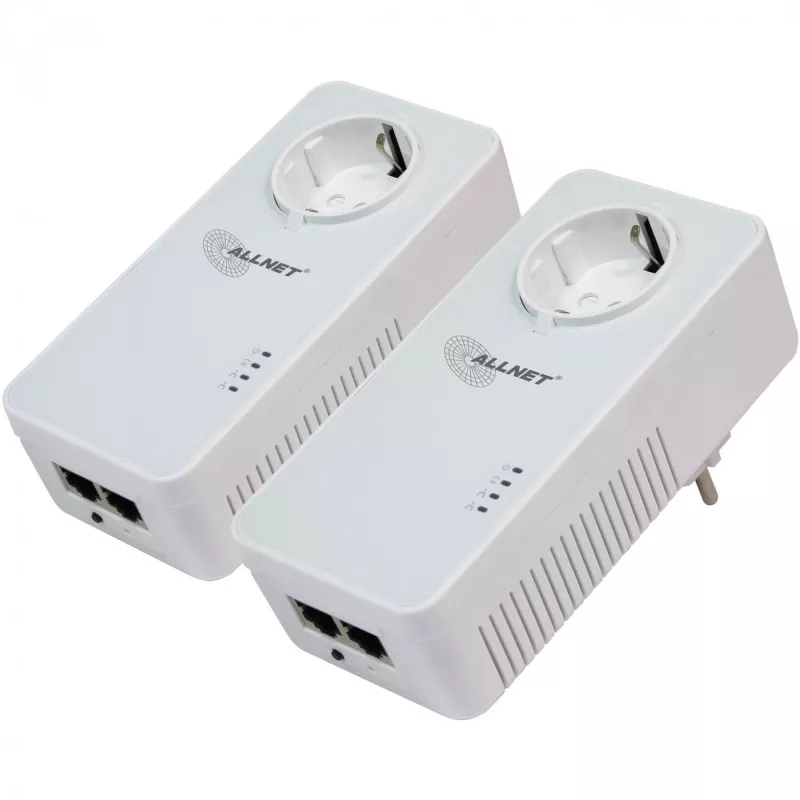 „Powerline“ adapteris ALLNET ALL1681205v2 1200 Mbit/s 2 vnt. (komplektas)