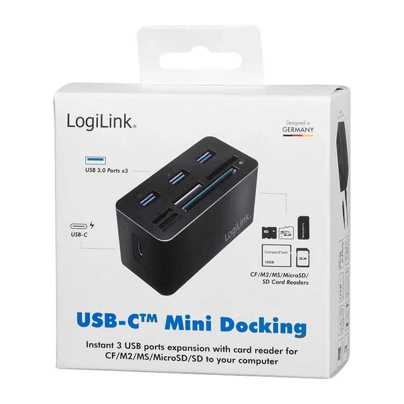 Nešiojamojo kompiuterio dokas LogiLink CR0046