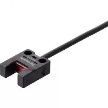 Fotoelektrinis šakės jutiklis Panasonic PM-U25 U formos, 5–24 V DC, šviesinis ir tamsinis perjungimas