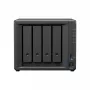Stalinis NAS SYNOLOGY DP340 su R1600 procesoriumi, 16 GB RAM, 32 TB HDD, 4 skyrių, RAID palaikymu, juodas