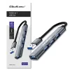 USB šakotuvas 3.0 4in1, 4x USB 3.0