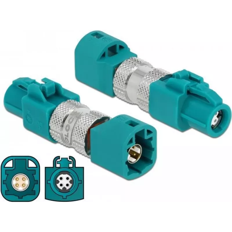 Adapteris HSD Z kištukinė į HSD Z kištukinį DeLOCK 90484