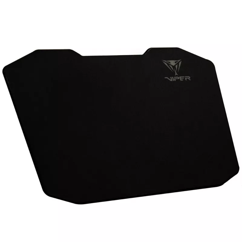 Pelės kilimėlis PATRIOT Viper Gaming juodas — polimeras/guma, LED apšvietimas, maitinamas per USB, neslystantis, 353,5×242,7 mm, 5,5 mm storis