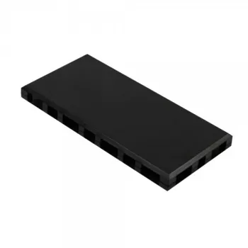 ALLNET Brick'R'knowledge plastikinis korpusas 4x2 juodas viršus ir apačia