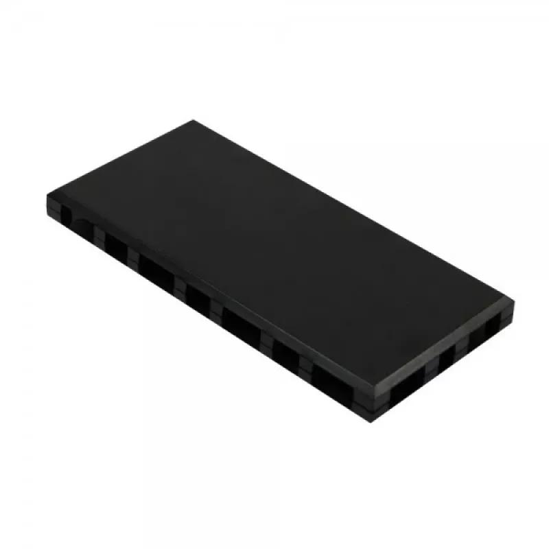 ALLNET Brick'R'knowledge plastikinis korpusas 4x2 juodas viršus ir apačia
