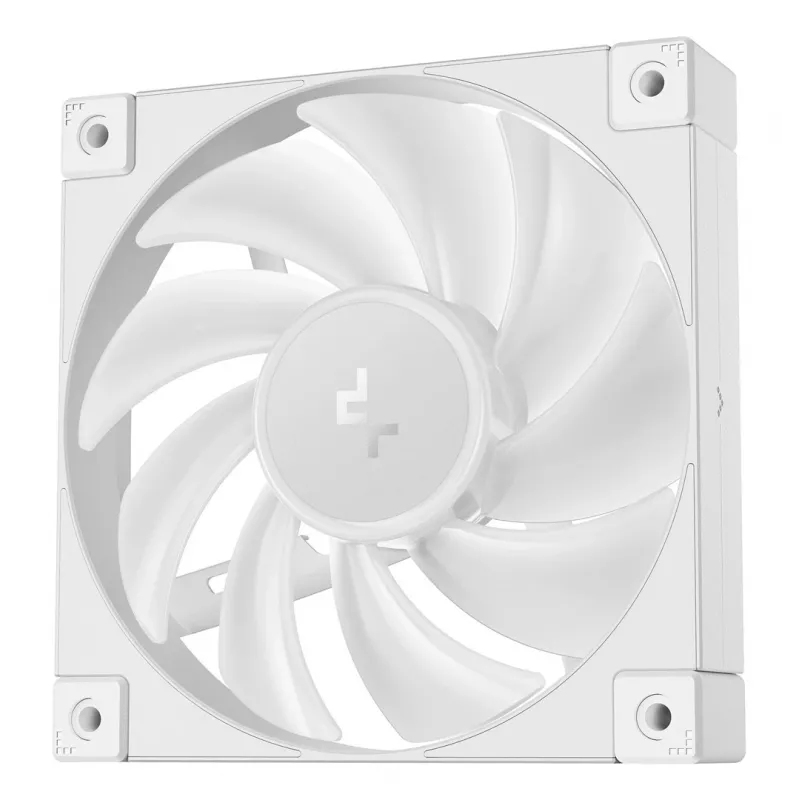 „DeepCool FD12 ARGB WH-3 in 1“ ventiliatorius, 12 cm, baltas, 3 vnt., maks. oro slėgis 2,56 mmH2O