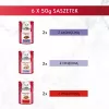 GOURMET Mon Petit mėsos mišinys - šlapias kačių maistas - 6 x 50 g