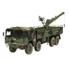 Plastikinis modelio rinkinys REVELL Man 10T Milgl 8x8 sunkvežimis masteliu 1/35