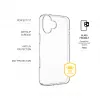 Fiksuotas | Story AntiUV | Galinis dangtelis | Apple | iPhone 16 Plus | TPU | Skaidrus