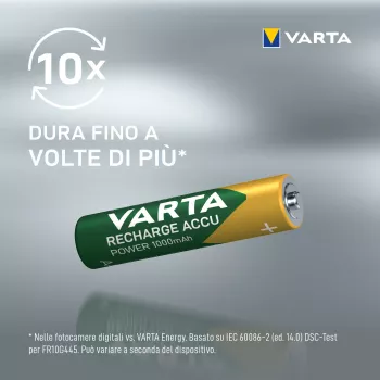 Varta Professional - Baterija 2 x AAA - NiMH - (įkraunama)