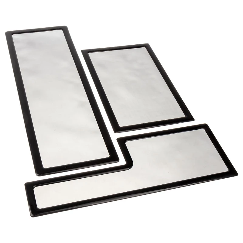 Dulkių filtras DEMCiflex 0539, skirtas Enthoo Luxe, juodas, 3 vnt. pakuotė