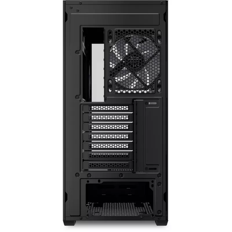 PC korpusas Sharkoon SK6 ARGB Tower ATX Juodas — vidutinio dydžio bokštas ATX, ARGB apšvietimas, grūdinto stiklo šoninis skydelis