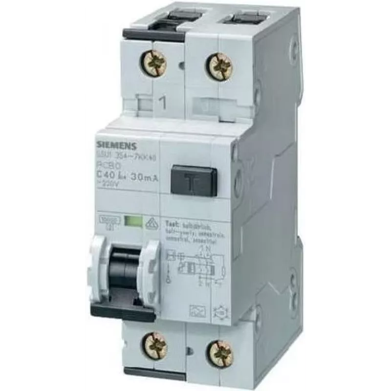 Siemens Residual-Current Circuit Breaker 10 A 230 V 5SU1356-7KK10 (5SU1356-7KK10)