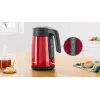 Elektrinis virdulys Bosch TWK7L464 — 1,7 l talpa, 2400 W, raudonas, plastikinis korpusas