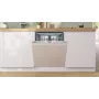 Visiškai integruojama indaplovė Bosch SMV4EVX11E — visiškai įmontuojama, 14 stalčių komplektų, 9 l/ciklą, 44 dB, energijos klasė B