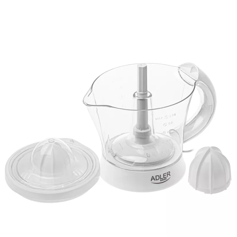 Adler Citrus Juicer | AD 4014 | Tipas Citrusų spaudė | Balta | 40 W | Greičių skaičius 1