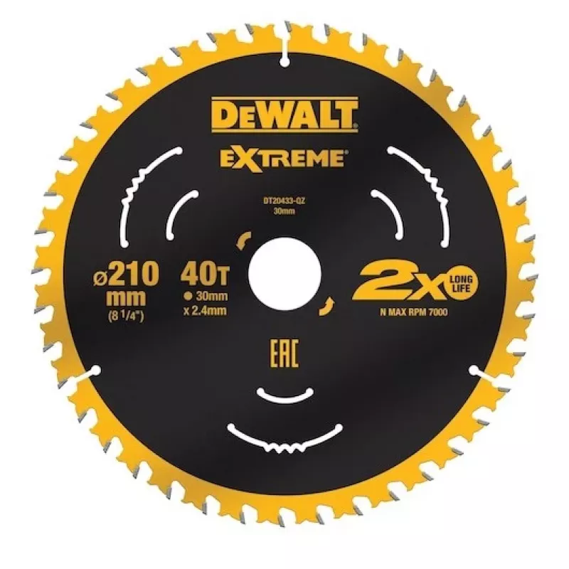 Disko pjūklo peilis DeWALT DT20433-QZ 1 vnt.