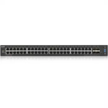 Zyxel XGS2210-52 valdomas L2 gigabitinio eterneto (10/100/1000) 1U juodas