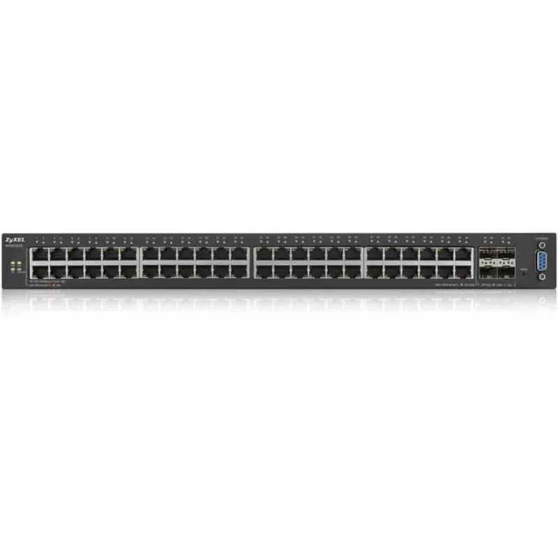 Zyxel XGS2210-52 valdomas L2 gigabitinio eterneto (10/100/1000) 1U juodas