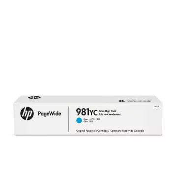 HP 981YC Extra High Yield Žydra rašalo kasetė L0R17YC 16000 puslapių