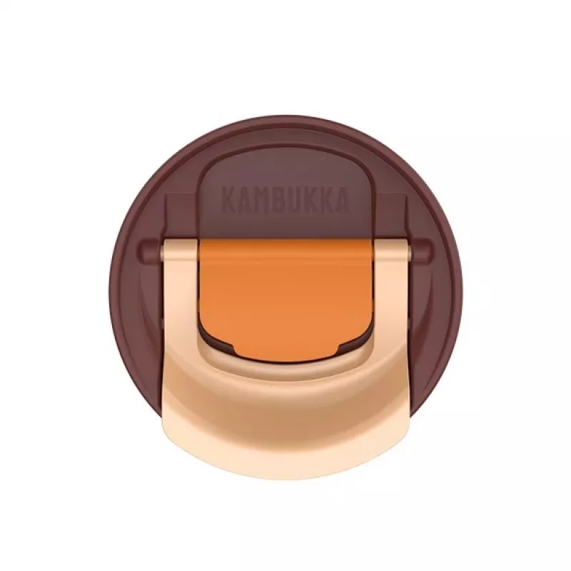 Termo puodelis su teleskopiniu šiaudeliu Kambukka Rio Tumbler 950ml Almond Dream