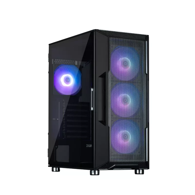 Zalman I3 NEO ARGB Juoda kompiuterio korpusas Midi Tower