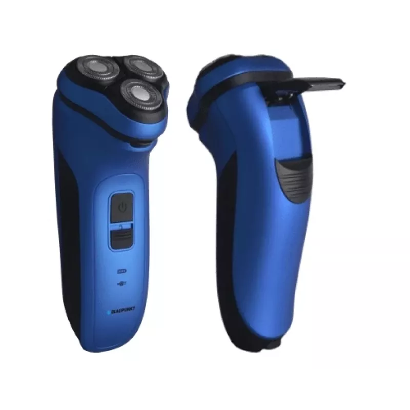 Blaupunkt MSR401 Herrenrasierapparat Rotationstrasierer Trimmer Juoda - Blue (MSR401)