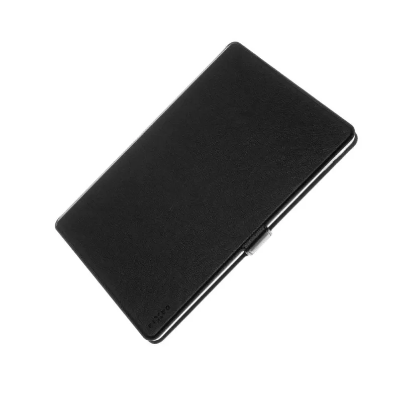 Knygos stiliaus apsauginis dėklas FIXED, skirtas „Xiaomi Redmi Pad SE 11 colių“, sulankstomas stovas, juodos spalvos