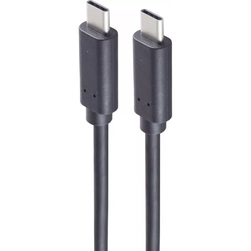 USB laidas ShiverPeaks BS13-48155 1,5m USB C juodas 20 Gbit/s