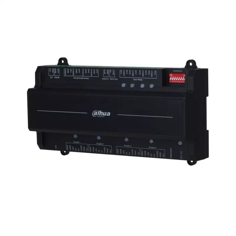 Dahua Technology ASC2204B-S apsaugos durų valdiklis Bare 4 durų RS-485