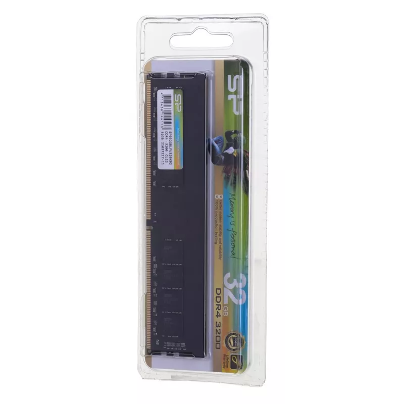 Atminties modulis Silicon Power DDR4 32GB 3200MHz 1 x 32GB 288 kontaktų UDIMM 1,2V CL22