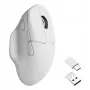 Belaidė abiem rankoms tinkama optinė pelė Keychron M7-A24 30000 DPI RF belaidė Bluetooth USB-C balta