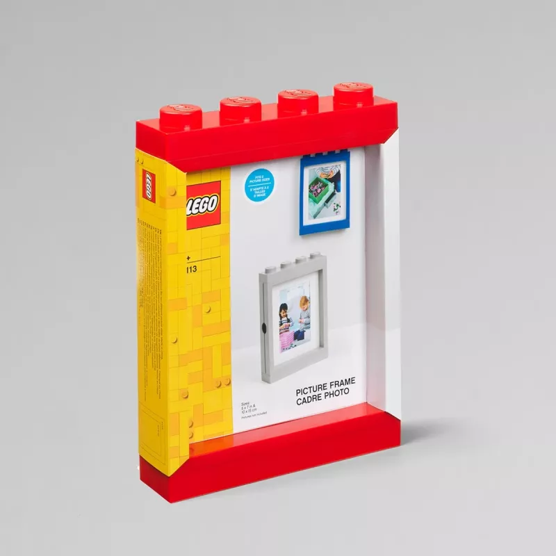 Nuotraukų rėmelis room copenhagen LEGO Bright Red 41131730 — dekoratyvinis stalo rėmelis, ryškiai raudonas