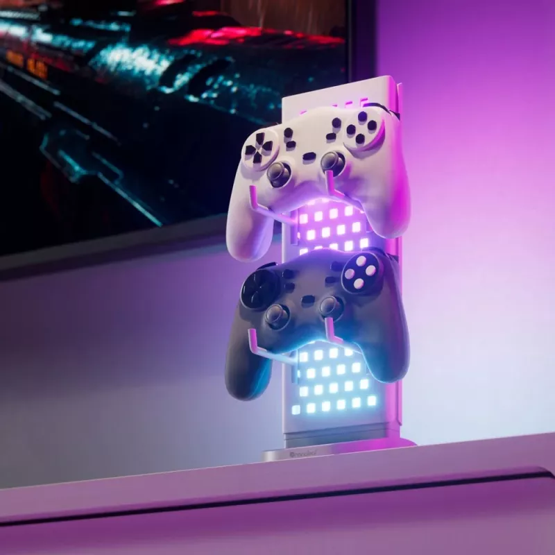 Nanoleaf Pegboard Desk Dock, Balta | 15 W | RGB