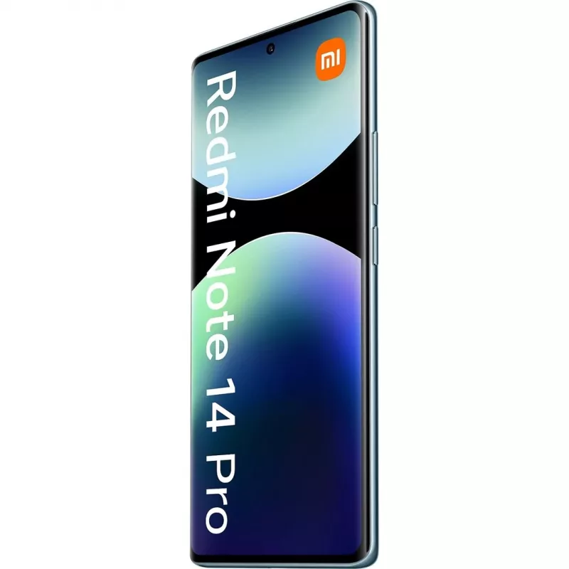 Xiaomi Redmi Note 14 Pro 4G išmanusis telefonas 8 GB RAM 256 GB, 6,67" AMOLED, 200 MP, 5500 mAh, hibridinis Dual SIM, Android 14, vandenyno mėlynas