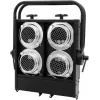 Halogeninis blindas EUROLITE Audience Blinder 4×PAR-36 juodas — 4 lempų scenos blindas