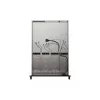 Rack Chassis Lanberg SC01-6501-12B 1U Juoda 8 Ventiliatoriai HDD SSD