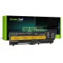 Baterija Green Cell LE05, skirta Lenovo ThinkPad T410 T420 T510 T520 W510 Edge 14 15 E525 — 11,1 V 4400 mAh ličio jonų, 6 elementai, juoda
