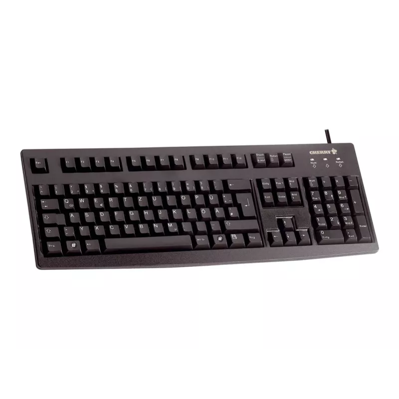 CHERRY G83-6105 USB, RD klaviatūra juoda