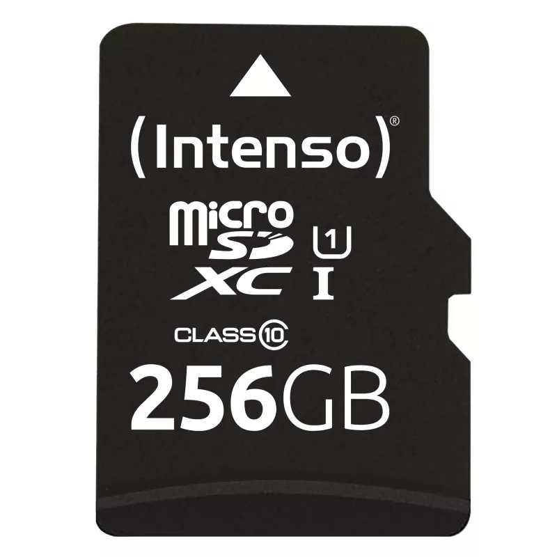 Flash Memory Intenso 256GB UHS-I MicroSD kortelė