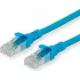 ROLINE - komutacinis kabelis - RJ-45 (M) į RJ-45 (M) - 30 cm - SFTP - CAT 6a - Mėlynas (21.15.2974)