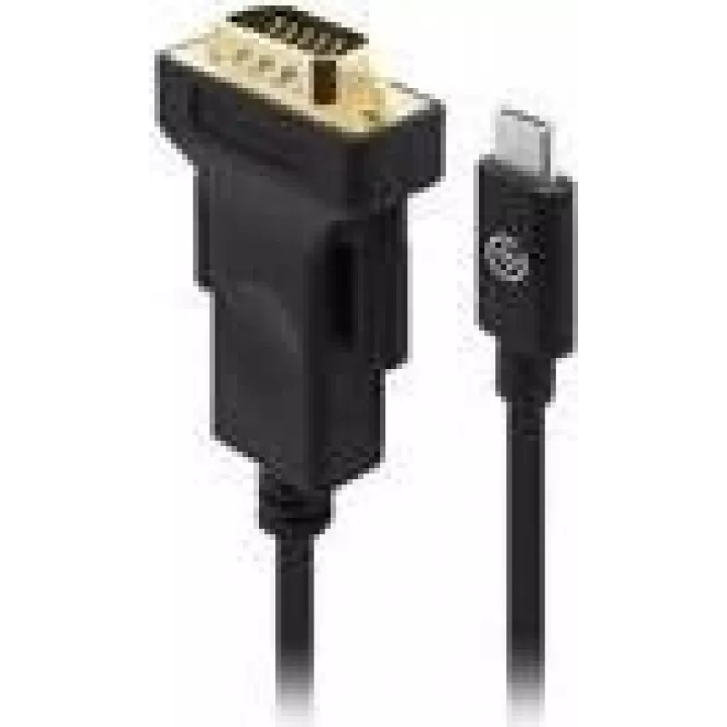 ALOGIC Elements serija - Išorinė vaizdo plokštė - USB-C - VGA - Juoda - mažmeninė pakuotė (ELUCVG-02RBLK)