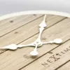 NeXtime klok 3134wi Plank, Ø50 cm, Sieninis, Baltas