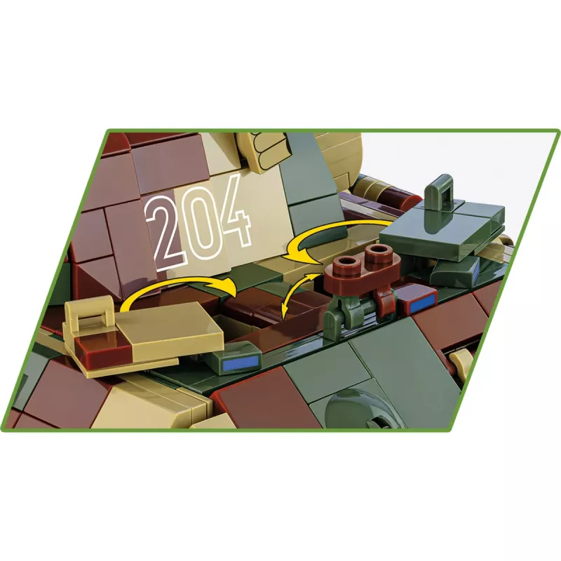 Blocks Pz.Kpfw.V Panther versija A 1152 kaladėlių