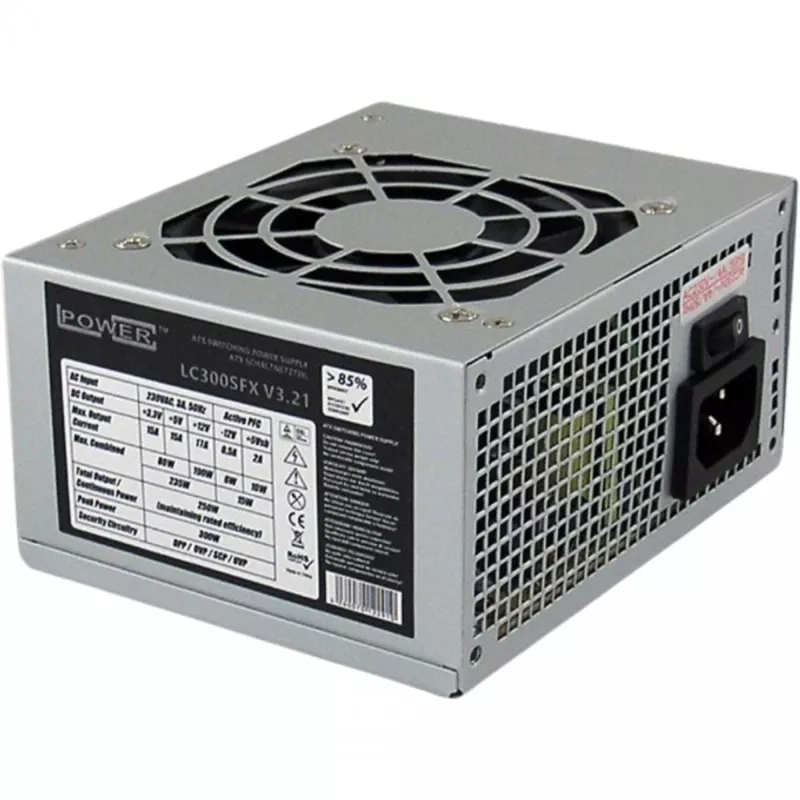 LC-Power LC-1400MI-300SFX kompiuterio korpusas Micro Tower, juodas