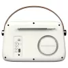 Nešiojamasis radijas SAVIO RS-02 – analoginis FM tiuneris, Bluetooth 5.3, USB maitinimas, 3 W, baltas
