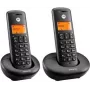 Motorola E202 Duo DECT telefonas juodas