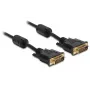 DVI laidas DeLOCK 83192 5 m DVI-D Juodas